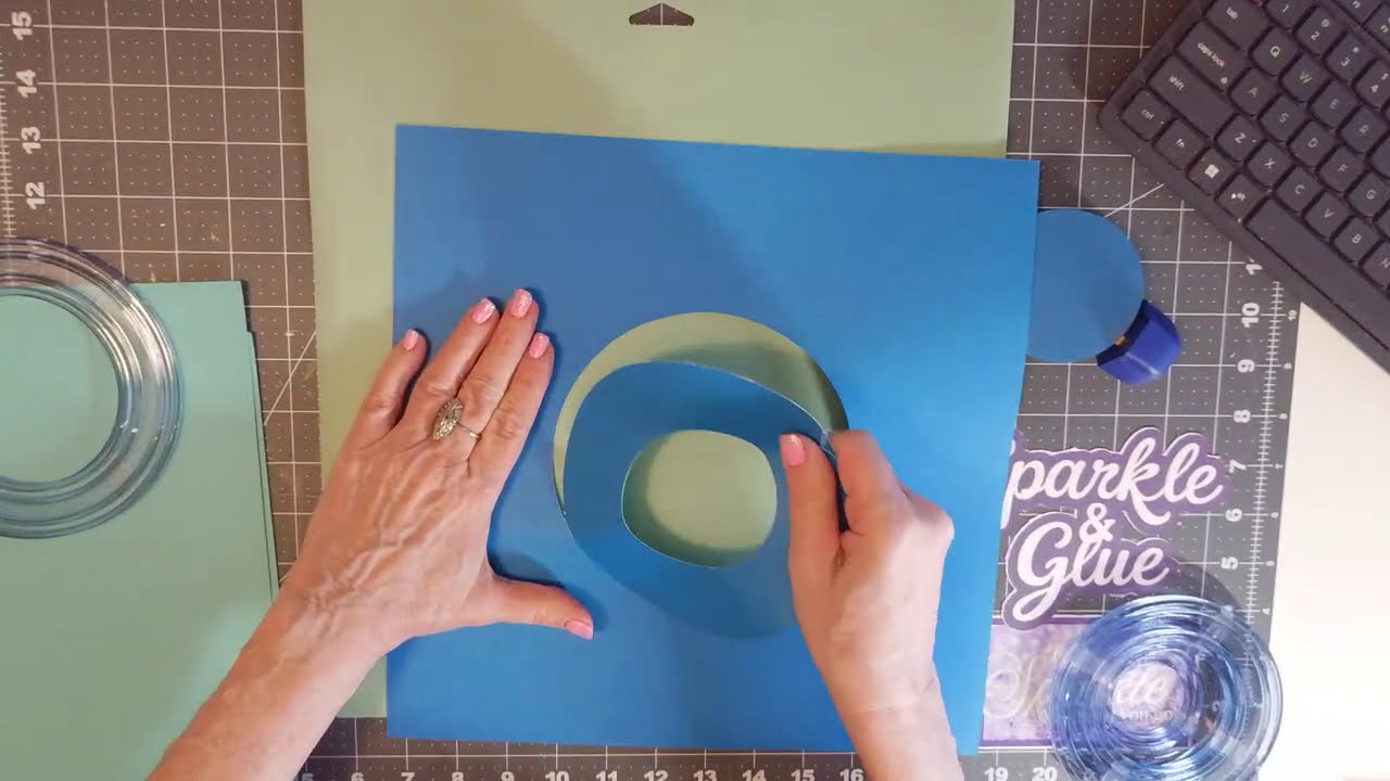 Creative Memories Circle Cutter using Blue Blade