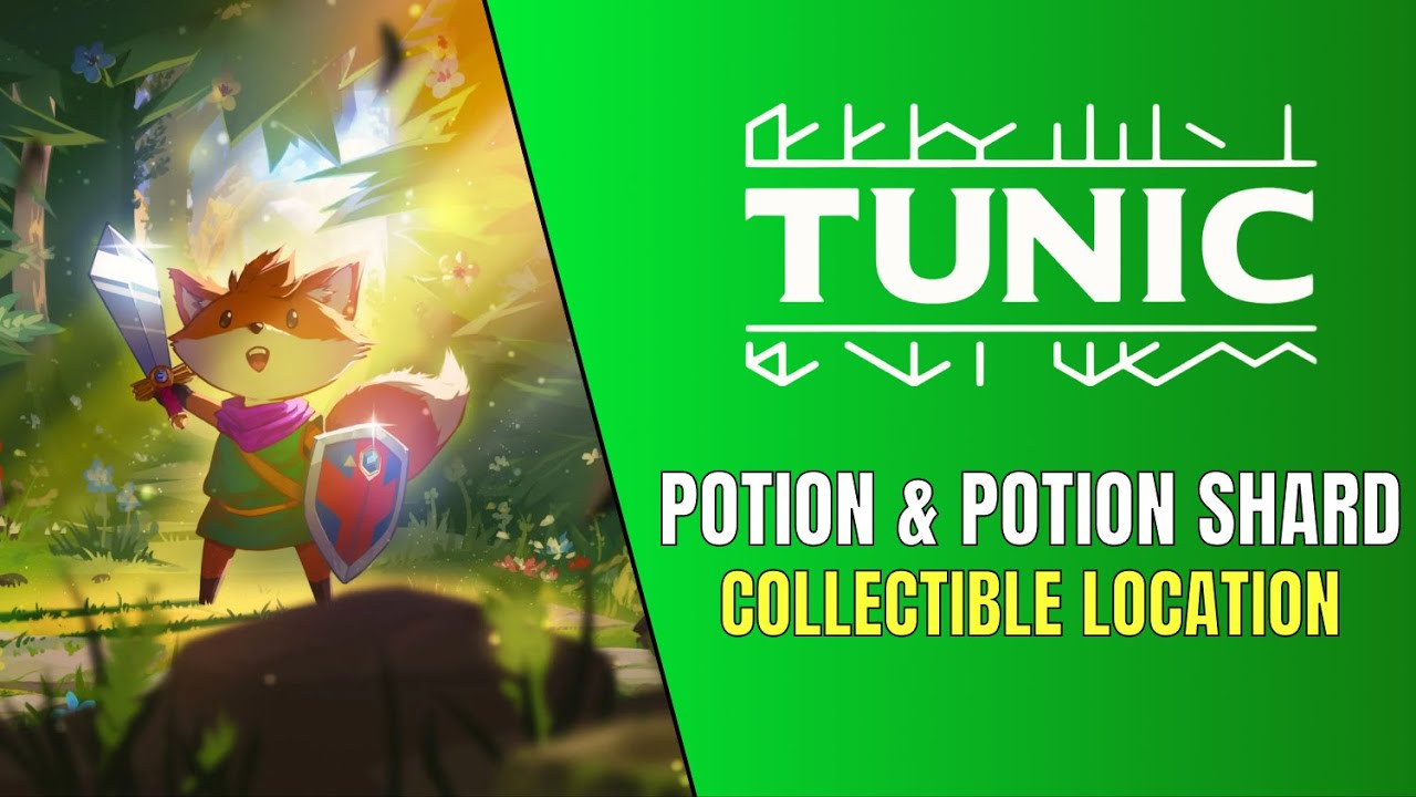 Tunic All Potion & Potion Shard Locations