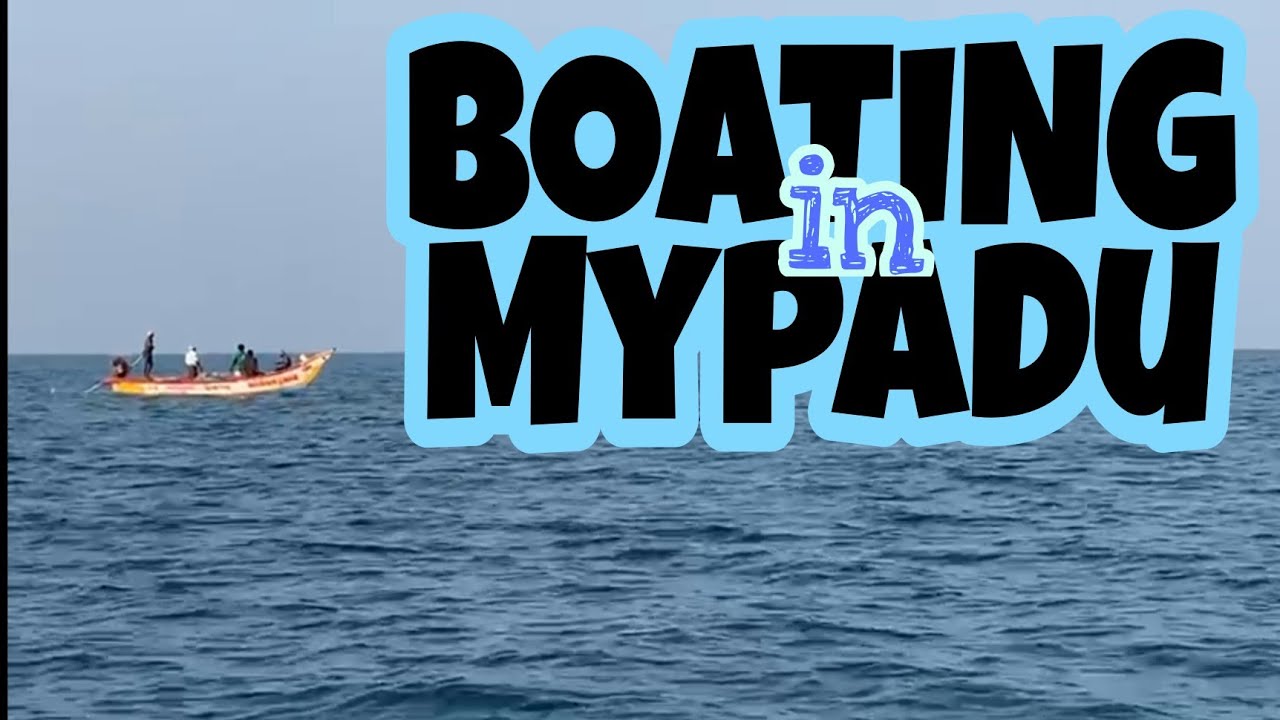 Boating in NELLORE|Mypadu beach boating|Boating in Sea|Into the Sea|