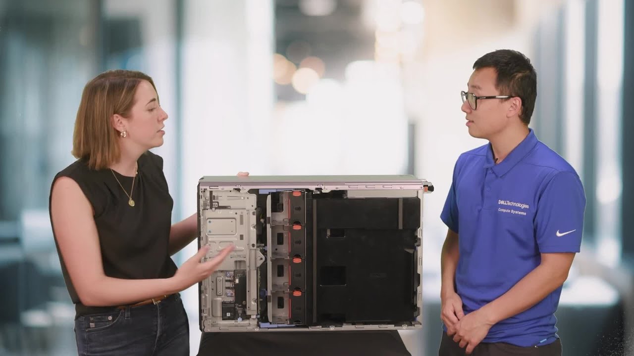 Распаковка Dell PowerEdge T560