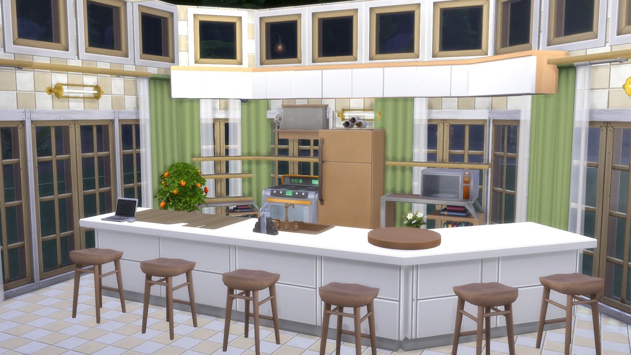Ep# 435   Kitchen Grand     The Sims 4 Gallery - Rooms