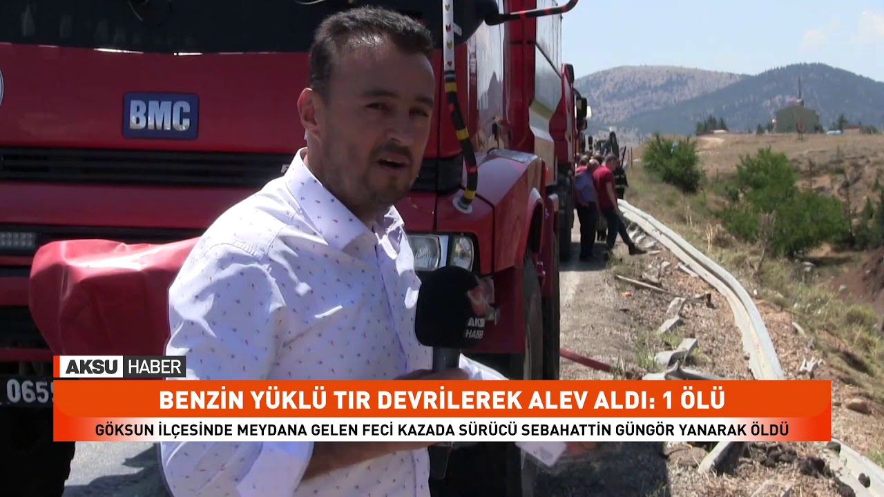 Yakıt Taşıyan Tanker Patladı: 1 Ölü