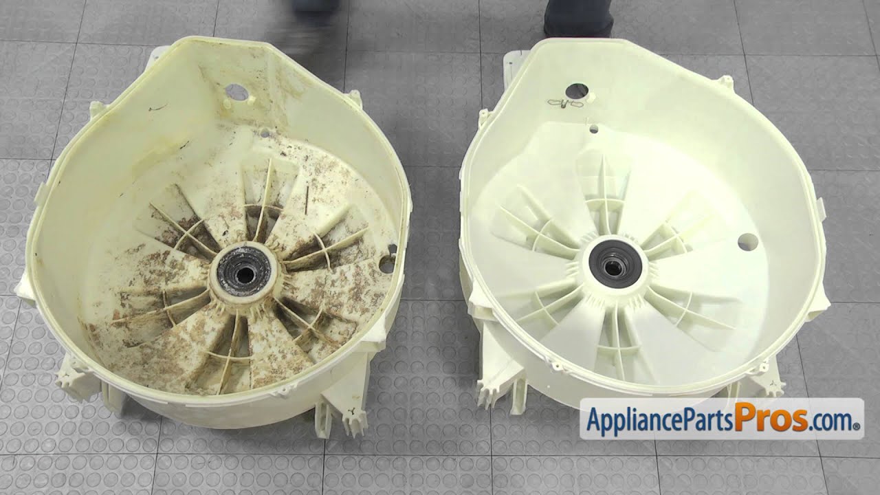 How To: Whirlpool/KitchenAid/Maytag Rear Half of Outer Tub W10772617