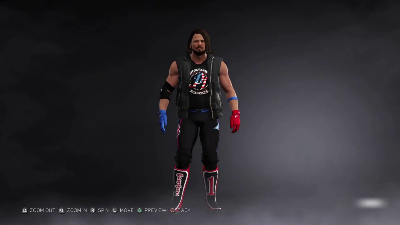 WWE 2K17: How To Make AJ Styles Summerslam 2017 Attire