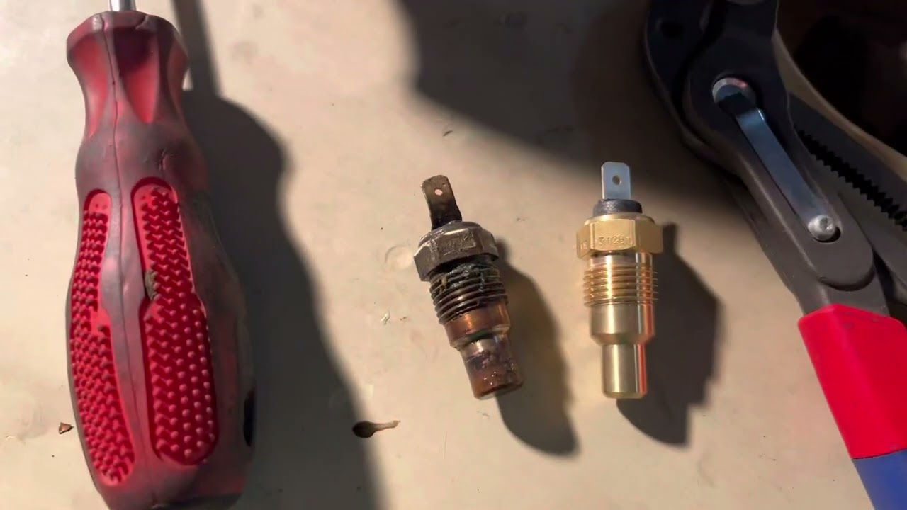 Land Rover 109 Turbo, 😔 encontramos más problemas 😢, cambiamos sensor de temperatura.