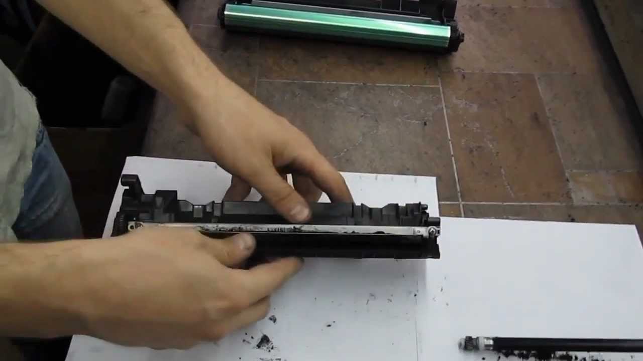 HP 1005. Инструкция по заправке.