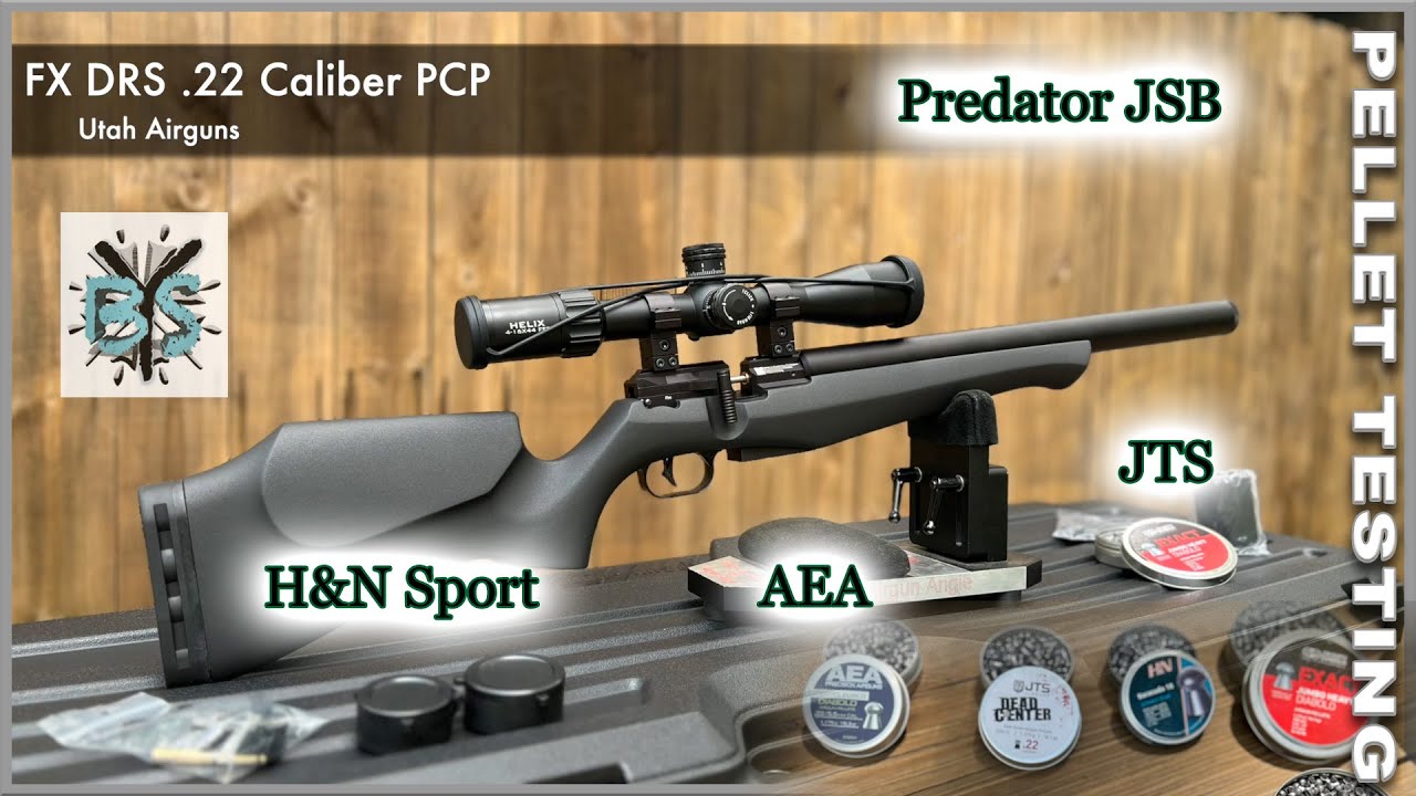 FX DRS CLASSIC .22 – JSB, H&N SPORT, JTS и AEA – Стрельба на заднем дворе @UtahAirguns