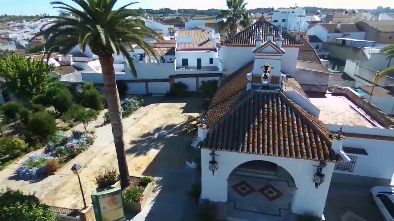 Bonares a vista de Dron, Hermi Sosa.