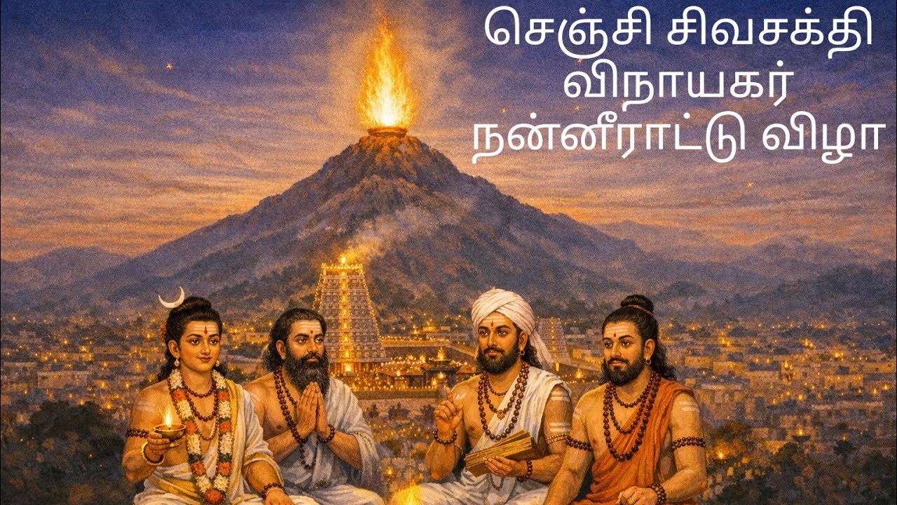 சிவசக்தி விநாயகர் திருக்குட நன்னீராட்டு விழா #சிறுகடம்பூர் செஞ்சி கோட்டை ( 05-03-26)