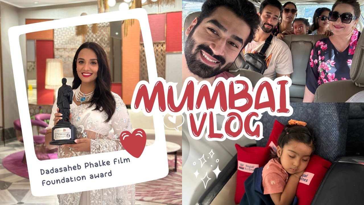 DADASAHEB PHALKE FILM FOUNDATION AWARDS | Mumbai Vlog | Growing with Ayanka
