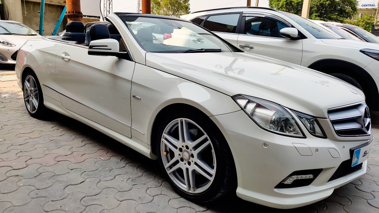 Mercedes Benz E250 Convertible For Sale in Rawalpindi Islamabad | Detailed Review | Specs | Features