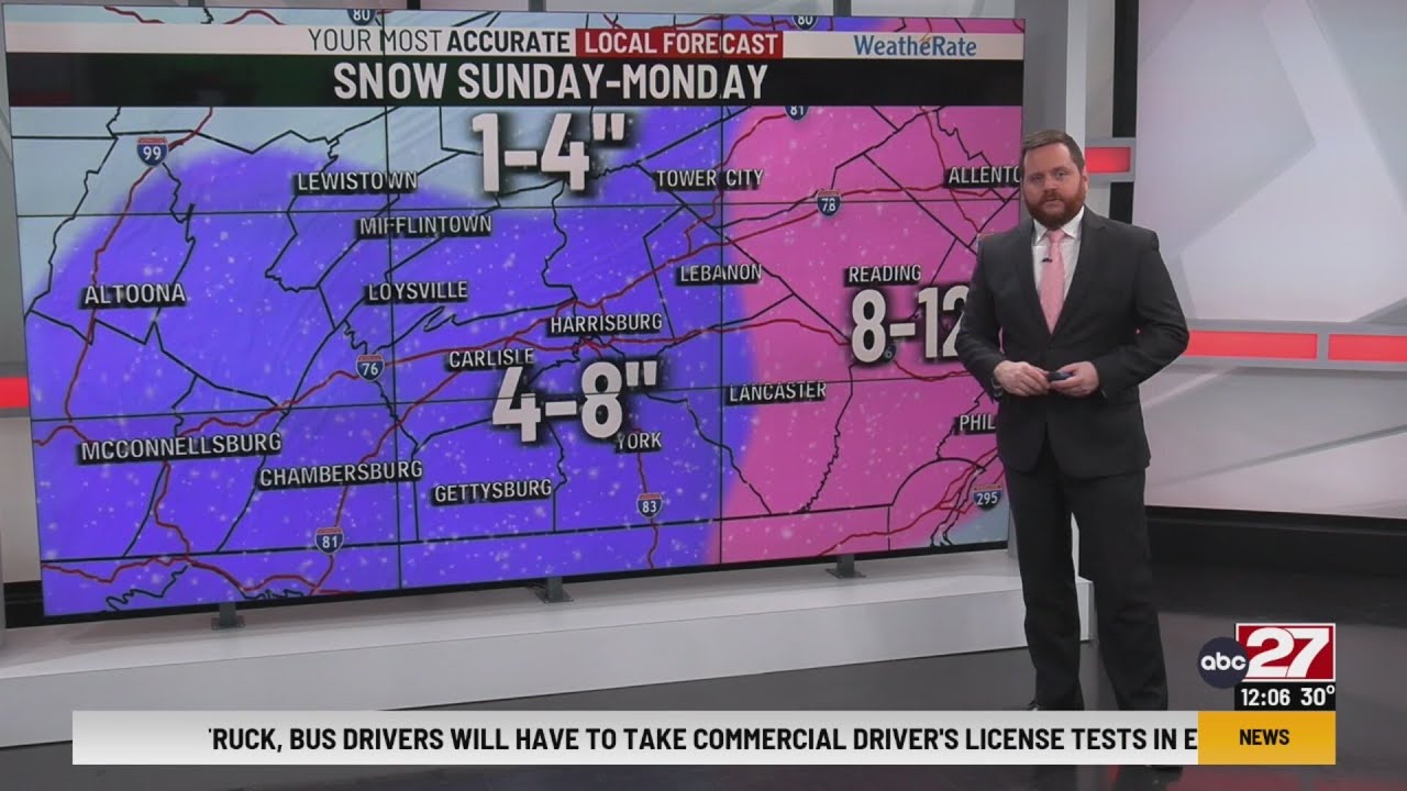 Dan's Saturday Night Forecast