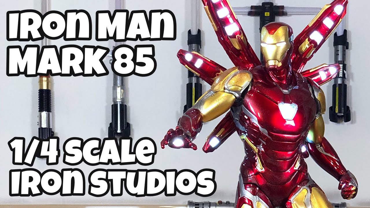 [ENG SUB] Avengers Endgame Iron Man Mark 85 1/4 Statue by Iron Studios