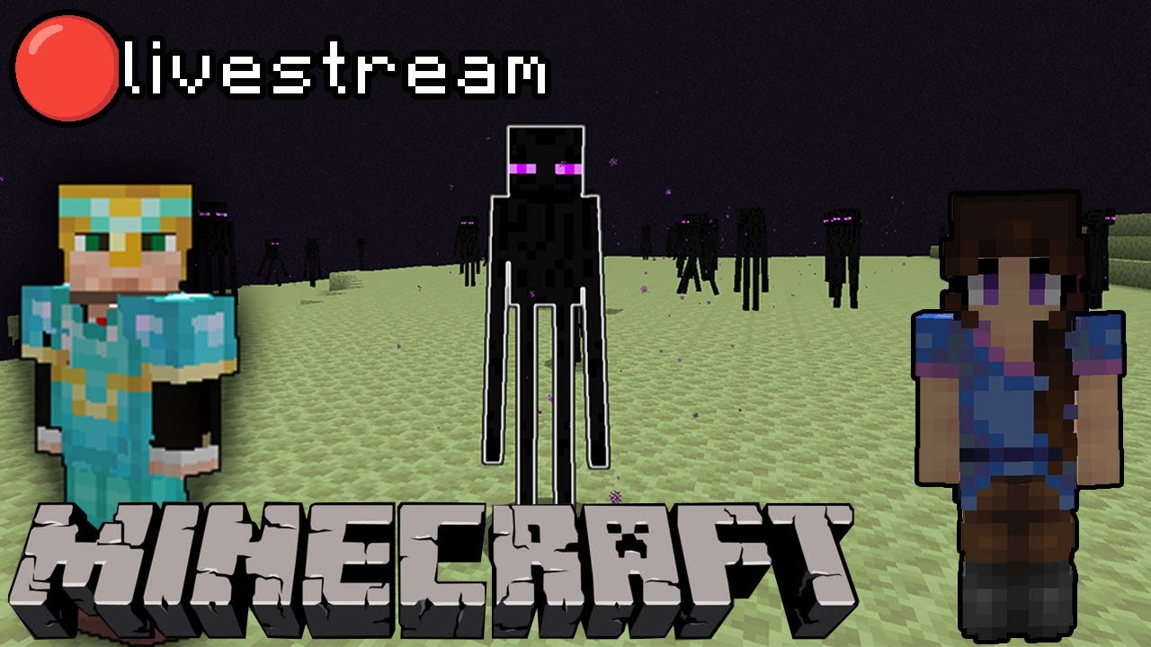 Building Enderman Farm on Family Minecraft Server | Minecraft Survival | Tuesday Livestream