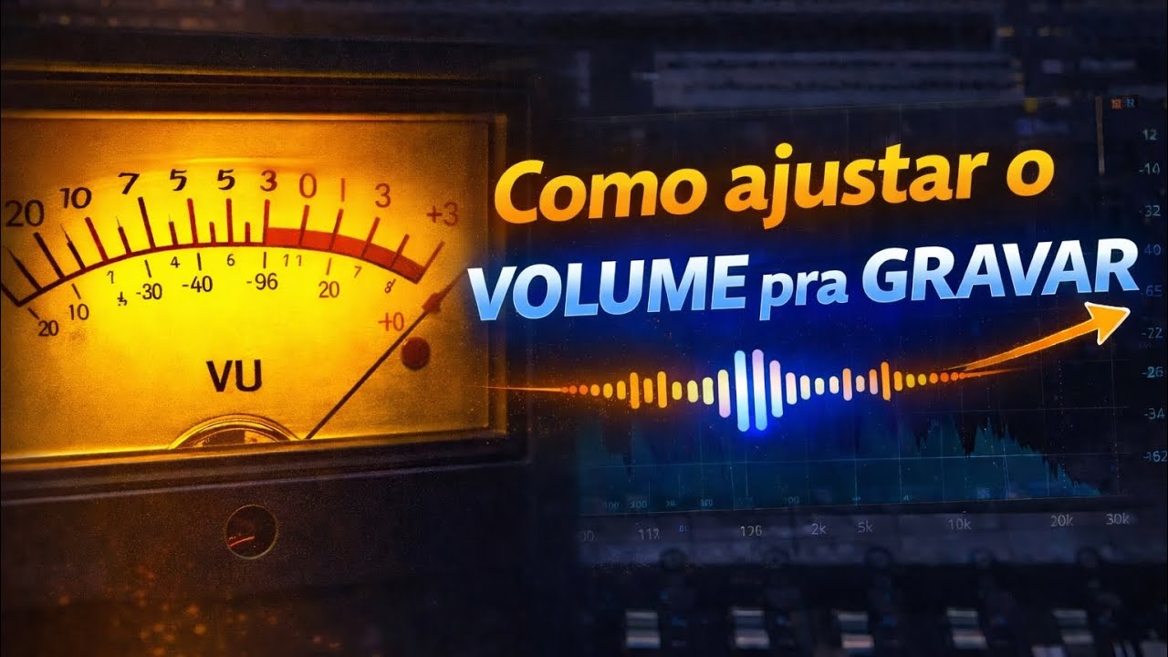 Como ajustar o volume pra gravar #dicasdemix