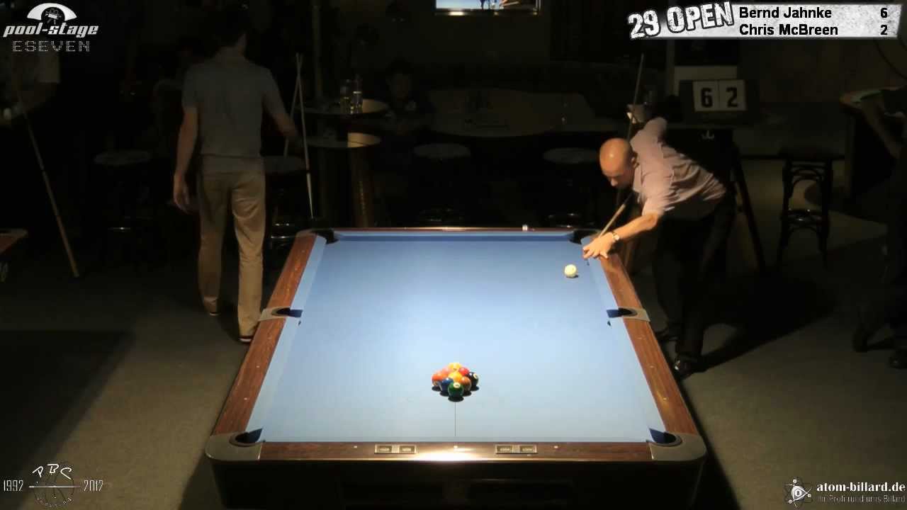 Twenty Nine 9-Ball Open 2012, 05 Jahnke-McBreen, Pool-Billard