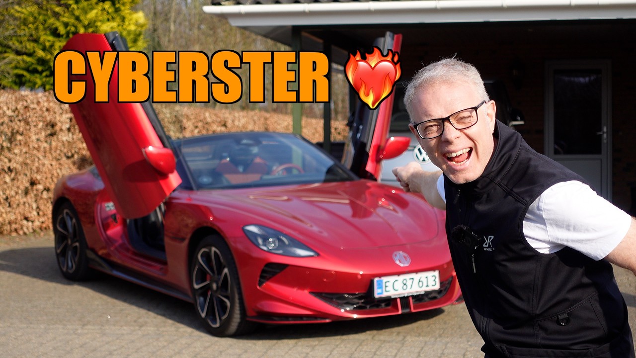 MG Cyberster i foråret: Den ultimative roadster oplevelse!