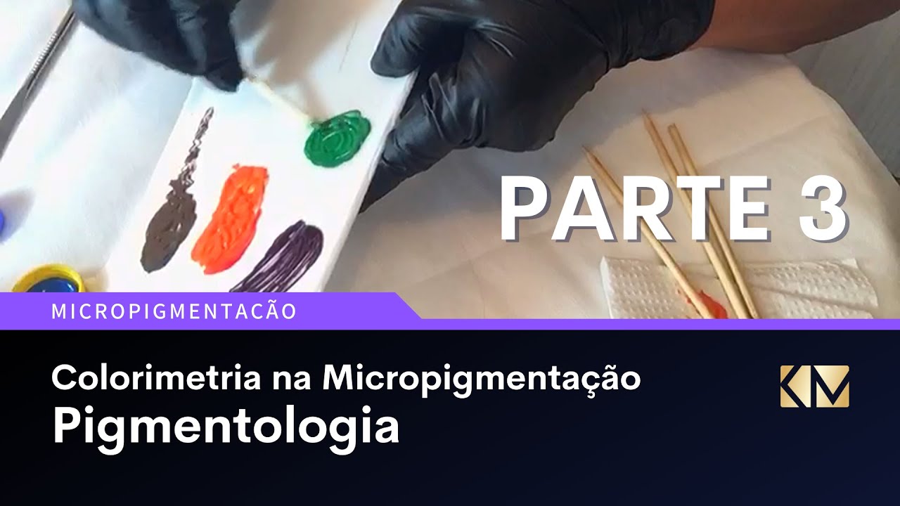 Colorimetria na Micropigmentação (Pigmentologia) - Parte 3 | #micropigmentação #pigmentologia
