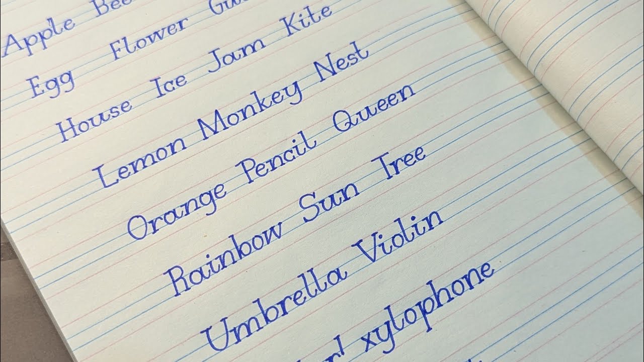 Simple Handwriting for beginners // Print Writing // English Writing // writing Practice // writing