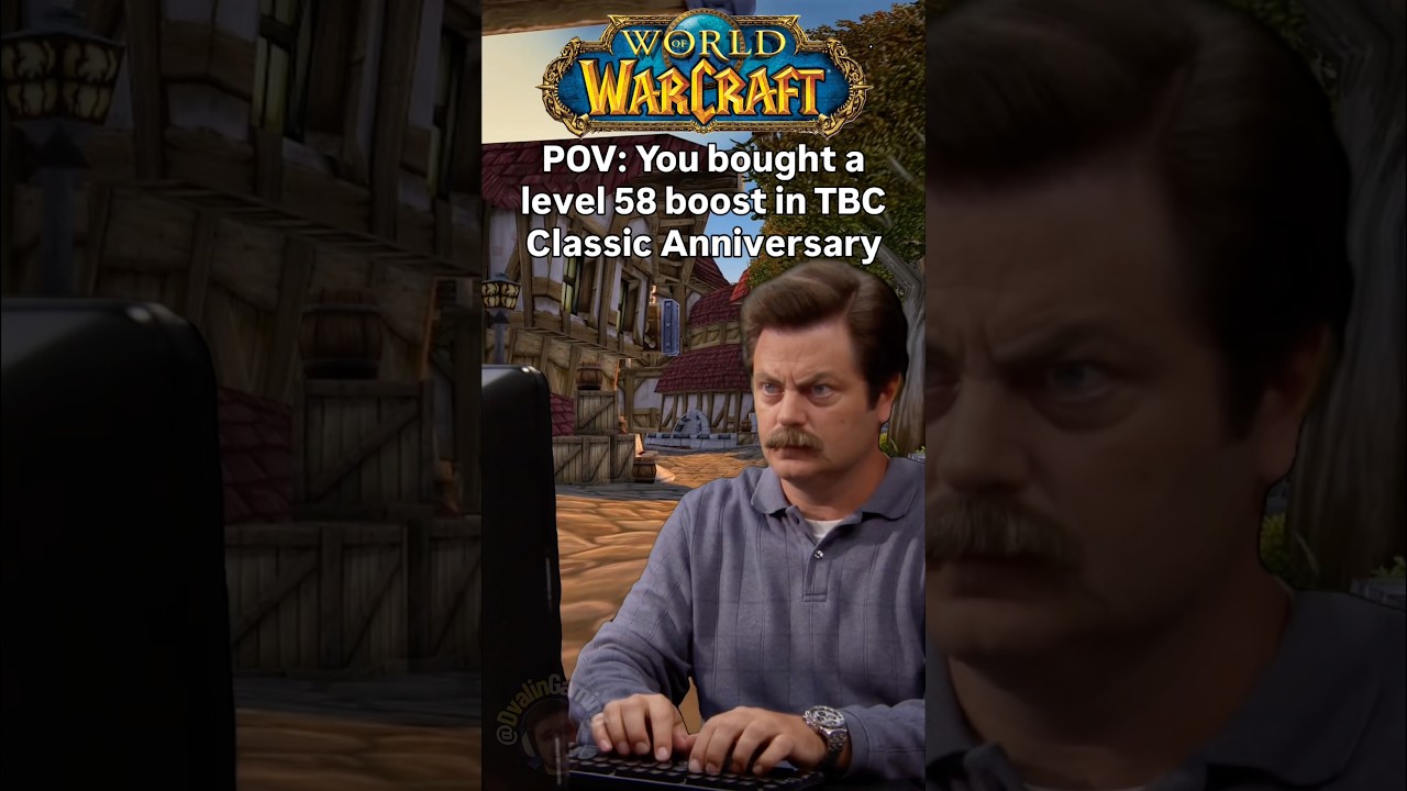 POV: You Bought a Level 58 Boost 😳 | TBC Classic Anniversary Edition