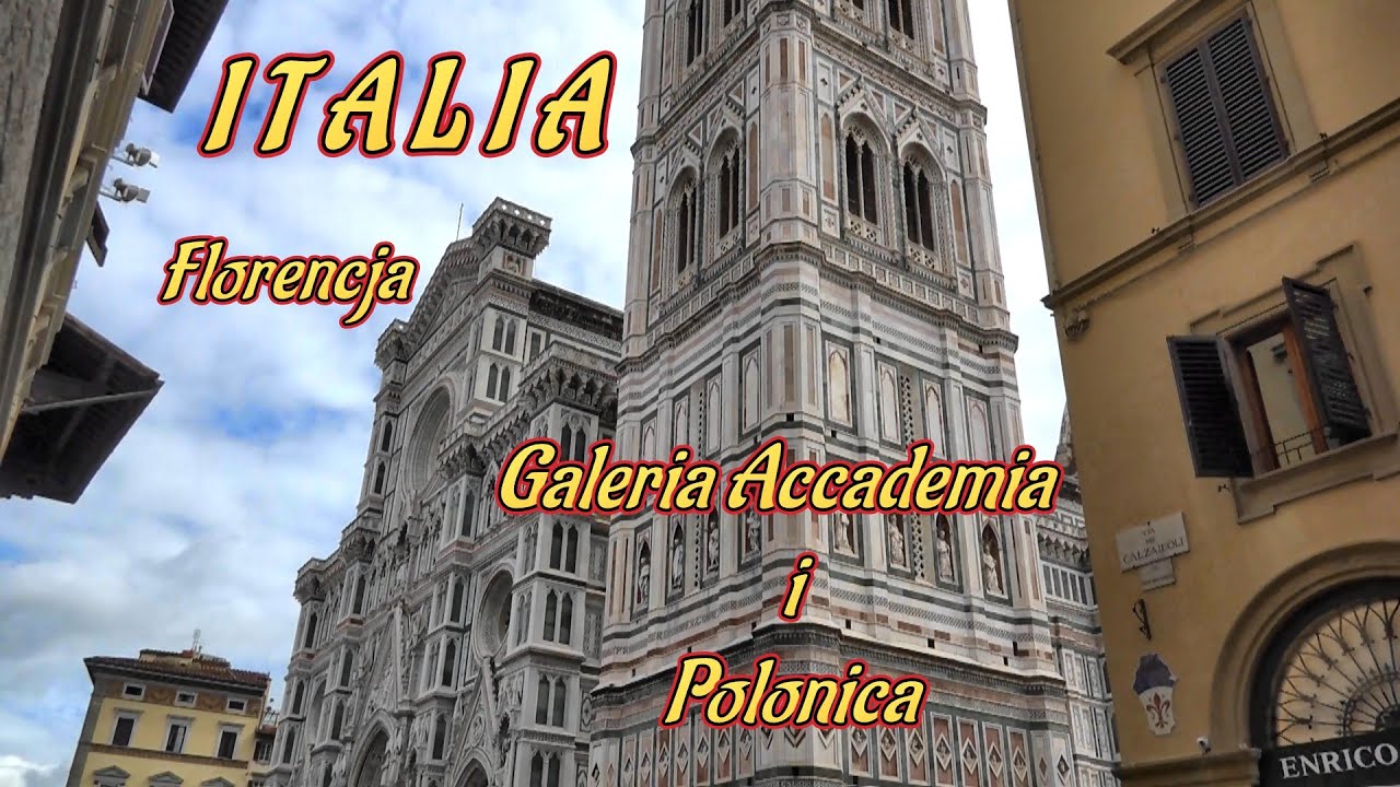 Italia-Florencja-Galeria Accademia-Polonica. Realizacja: Andrzej Siedlecki Muzyka: Bartosz Siedlecki