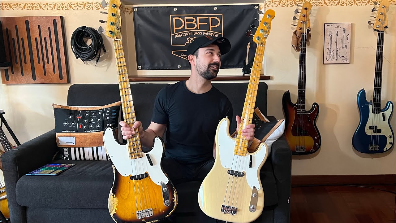 Fender Precision AVRI 54 vs Custom Shop 55 - BASS PILLS