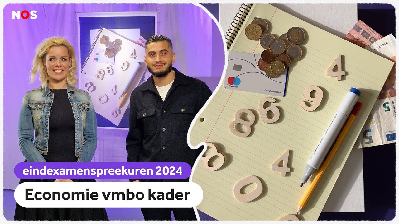Eindexamenspreekuur economie vmbo kader met Kim en Salih