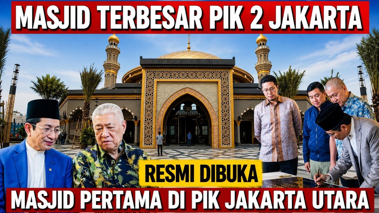 MASJID PERTAMA DI PIK 2 JAKARTA UTARA 