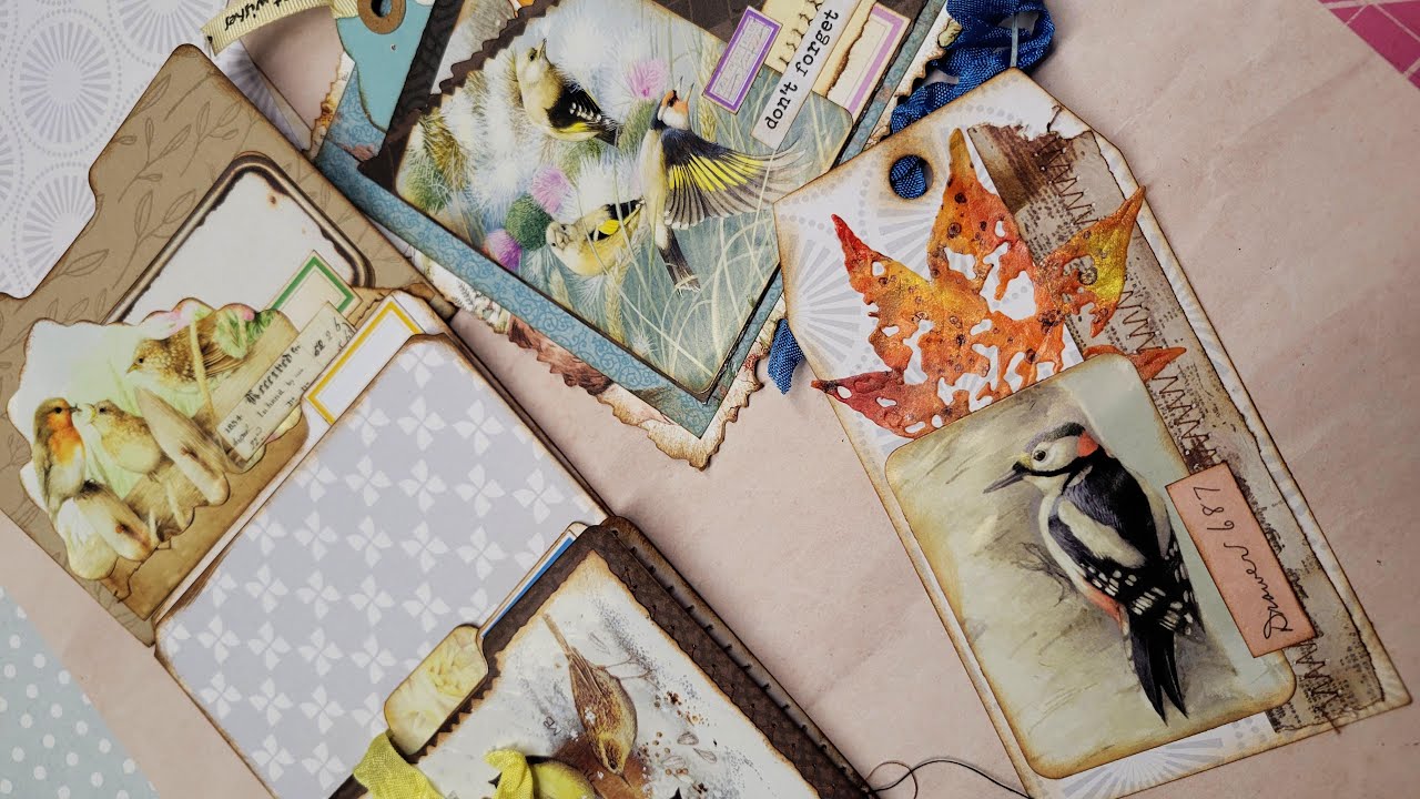 Mini Files, Envelopes, Tags and Pockets- Relax and Craft With Me 