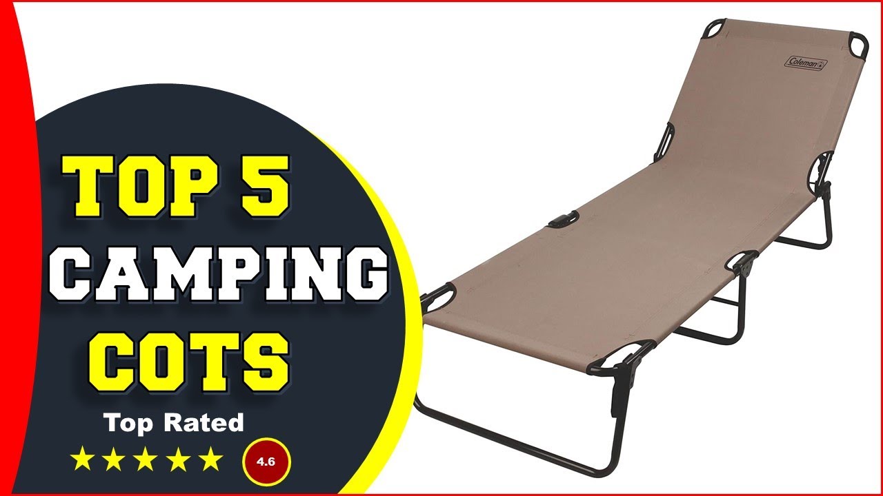 ✅ Top 5: Best Camping Cots On Amazon 2023