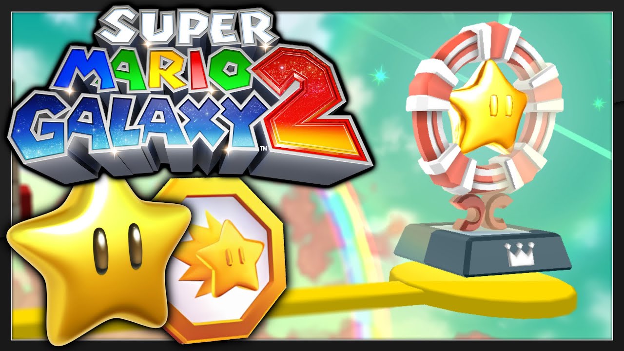 Super Mario Galaxy 2 - Hüpfheld-Galaxie ALLE STERNE / KOMETENMÜNZE