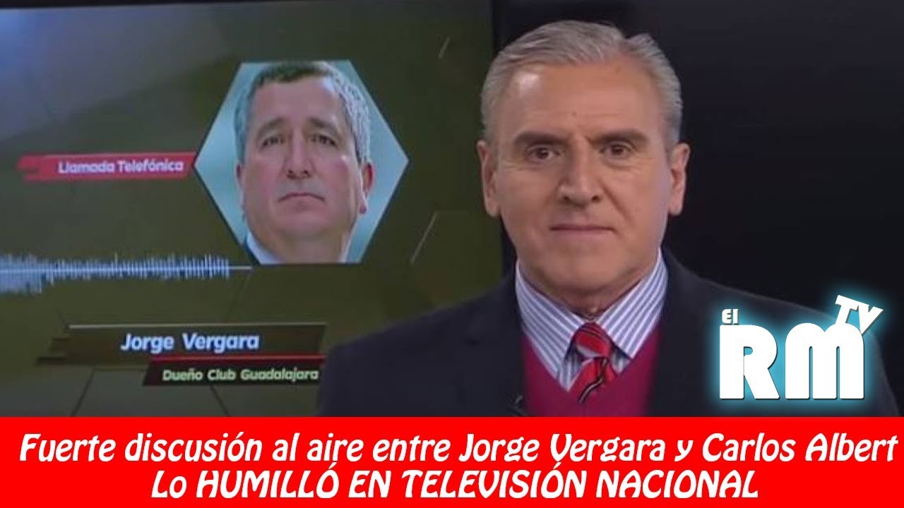 😡🔥 El día que JORGE VERGARA humilló a Carlos Albert 😱😨