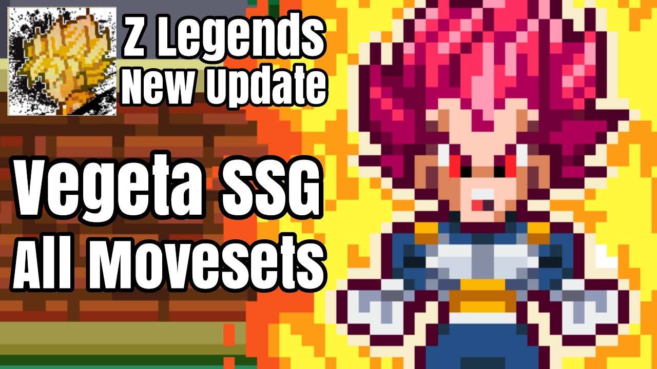 Z Legends BETA New Update | Vegeta SSG All Movesets