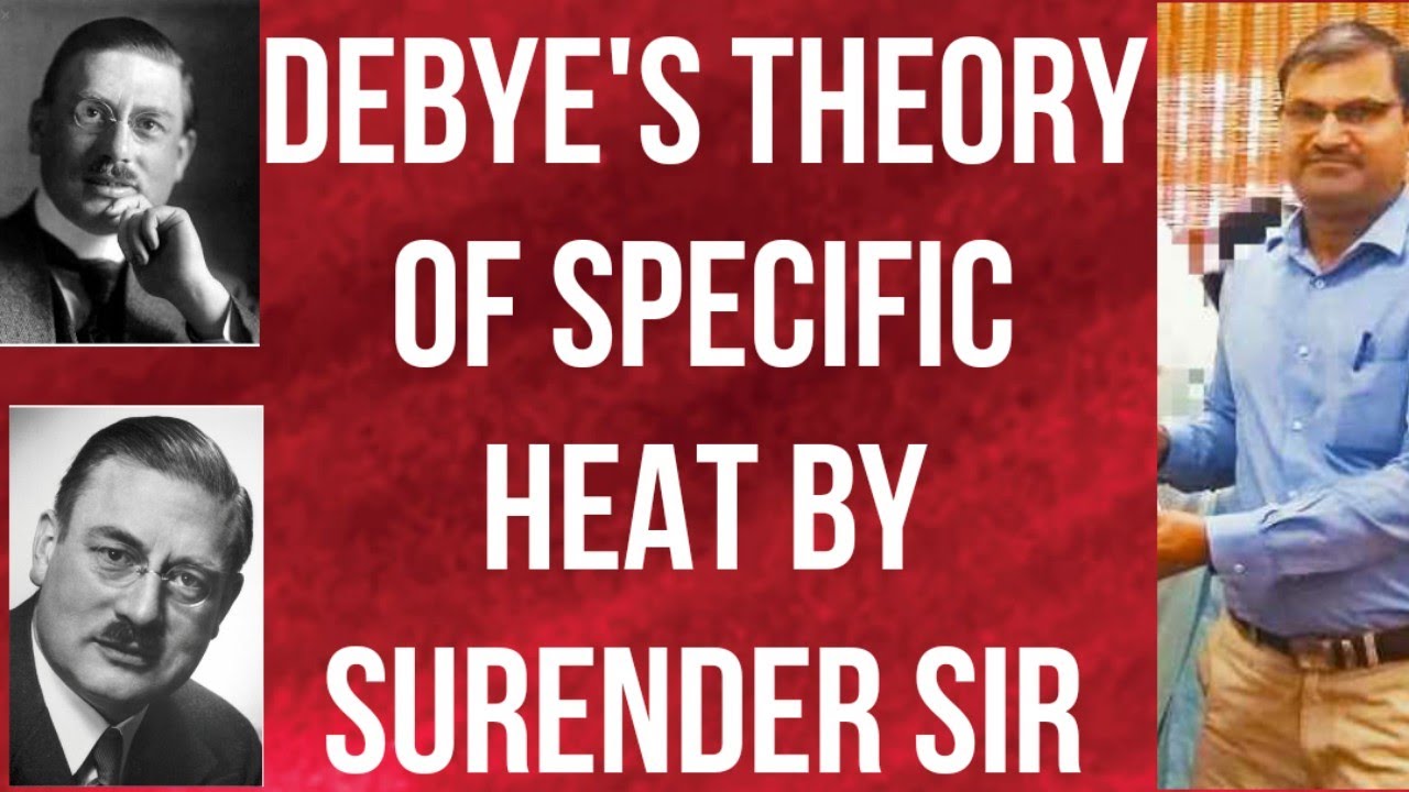 DEBYE'S MODEL OF SPECIFIC HEAT