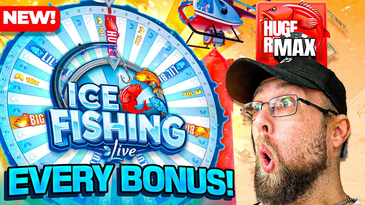 МАКСИМАЛЬНЫЕ СТАВКИ И КРУПНЫЕ ВЫИГРЫШИ НА *НОВОМ* ИГРОВОМ ШОУ О ПОДЛЕДНОЙ РЫБАЛКЕ!