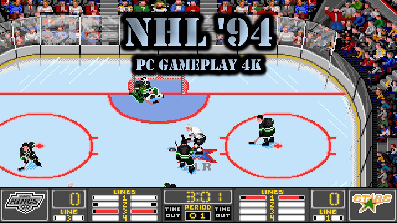 Old Games - NHL '94 (NHL Hockey DOS) / #79 LA Kings League