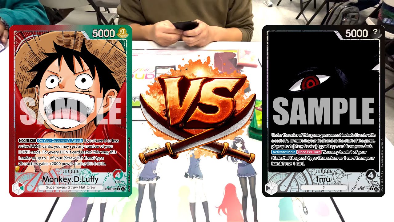 [Op14] Zoo RG Luffy Vs Imu - Wild finish! With an unlikely hero...