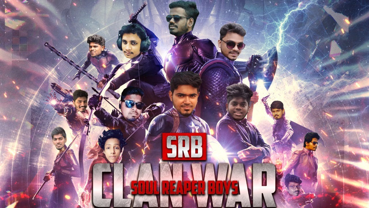 SRB Civil War: Elite Clan Custom Room with Vichu vs 90sGamer vs Zeus vs Raj vs Viper vs Devil vs MVP