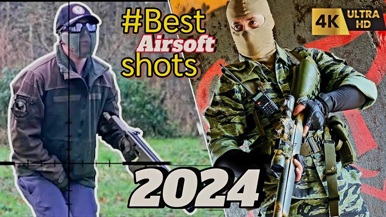Meus Melhores Disparos de Airsoft de 2024!