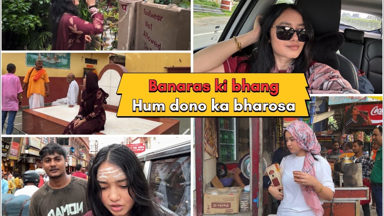 Humne ghat ghat nahi, कुएँ-कुएँ kan pani piya hai😂😝 | Banaras vlog | Bhang | FITPARUL