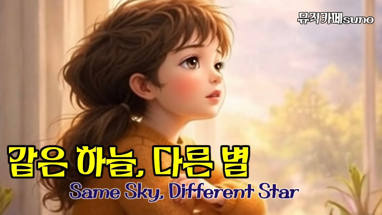 같은 하늘 아래, 다른 별을 바라보는 우리 💫 같은 하늘, 다른 별.Same Sky, Different Star./Acoustic, Ballad, Singer-songwriter.