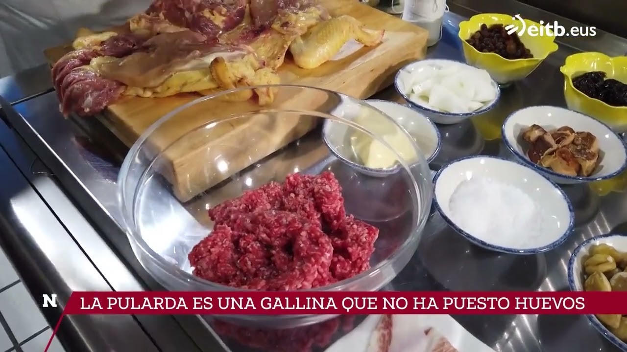 Pilar Idoate cocina Pularda para navidad