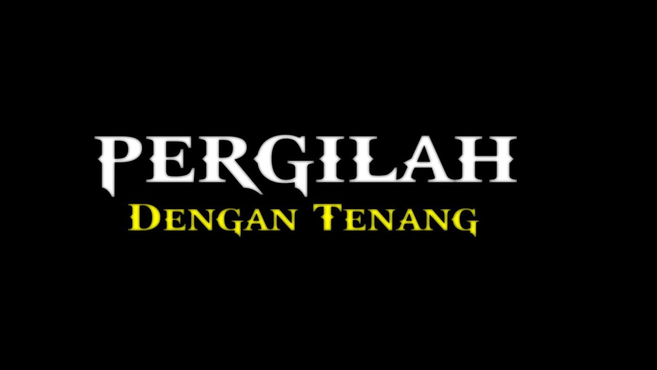 PERGILAH DENGAN TENANG | Lagu Sedih Tentang Kehilangan & Doa Terakhir | Slow Rock Religi 2026