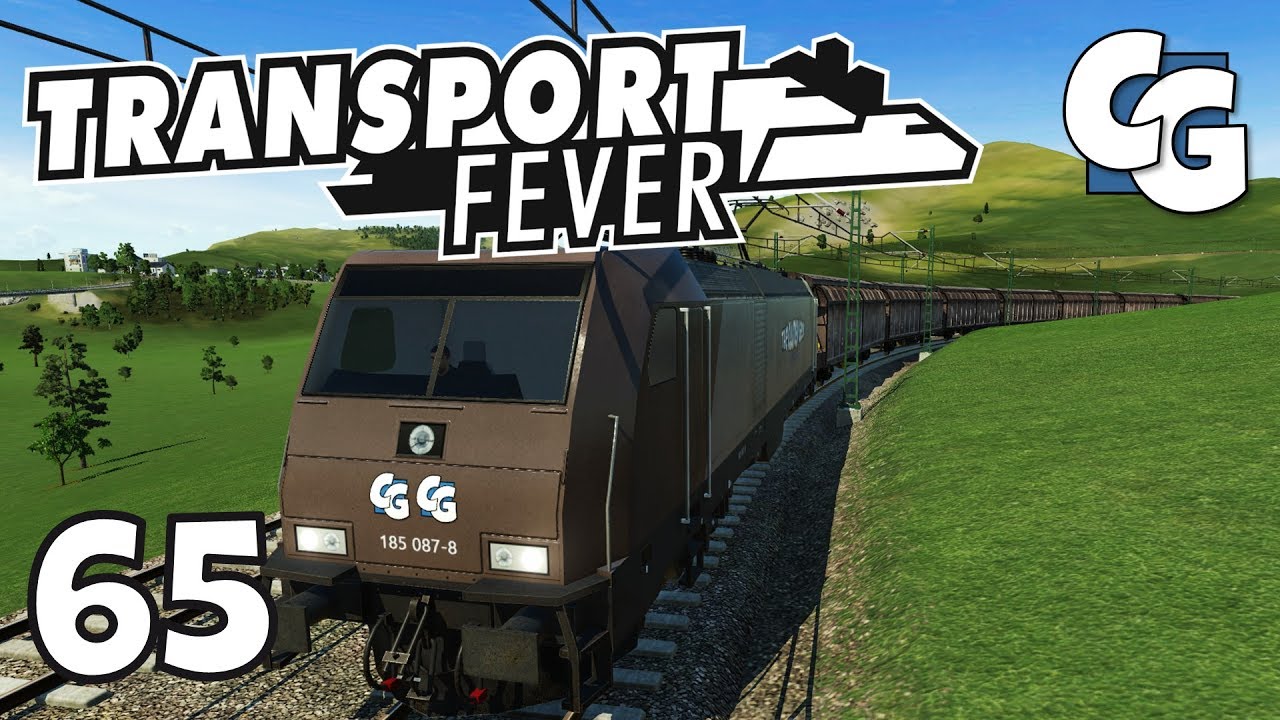Transport Fever - Ep. 65 - Mountain Pass Food Line - Transport Fever Gameplay