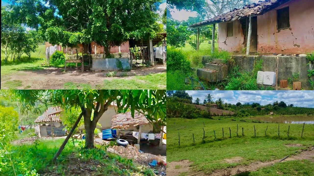 ONDE HOJE É A CASINHA ERA ASSIM / ANTIGA CASA ONDE ME CRIEI  QUE FOI DERRUBADA APÓS FAZEREM A NOVA!