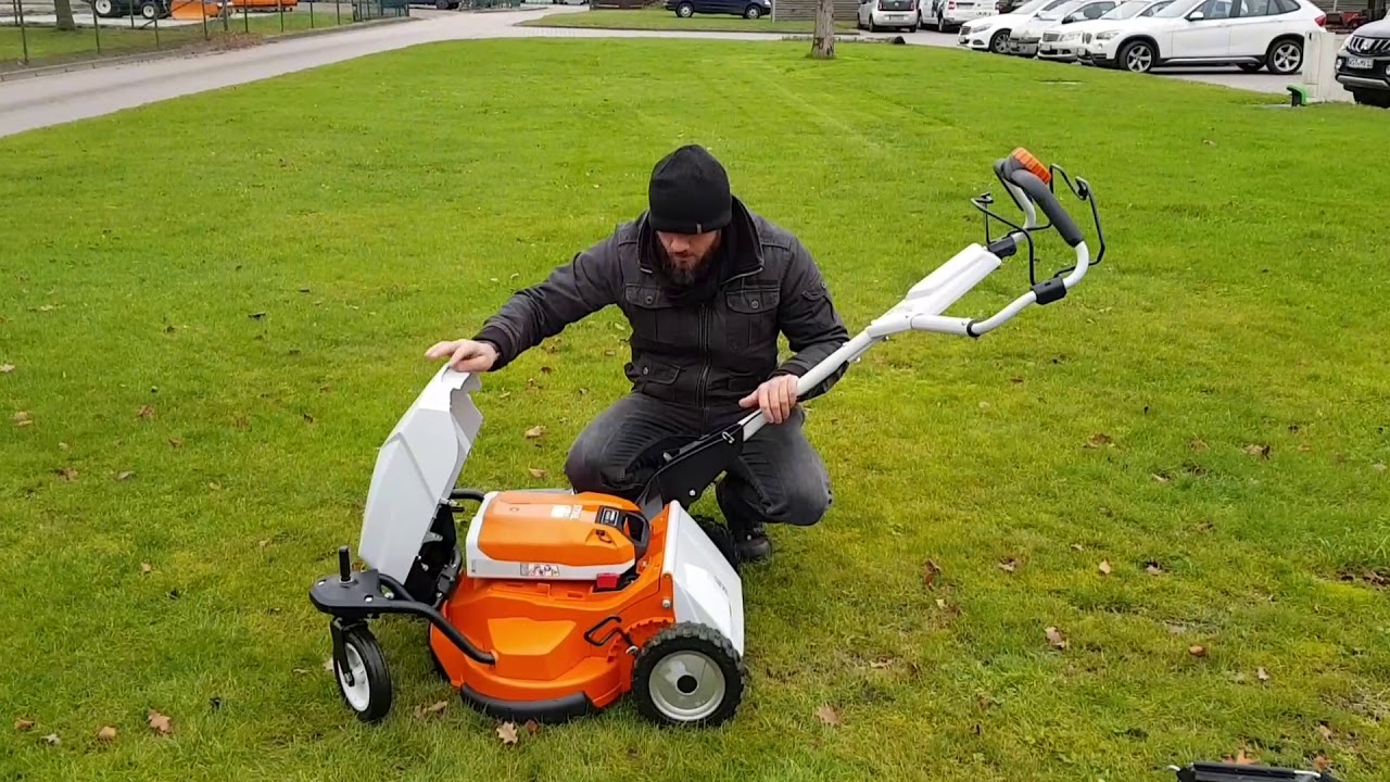 Neuheit Stihl RMA 765 V Akku-Rasenmäher *** Vorgestellt von MMV