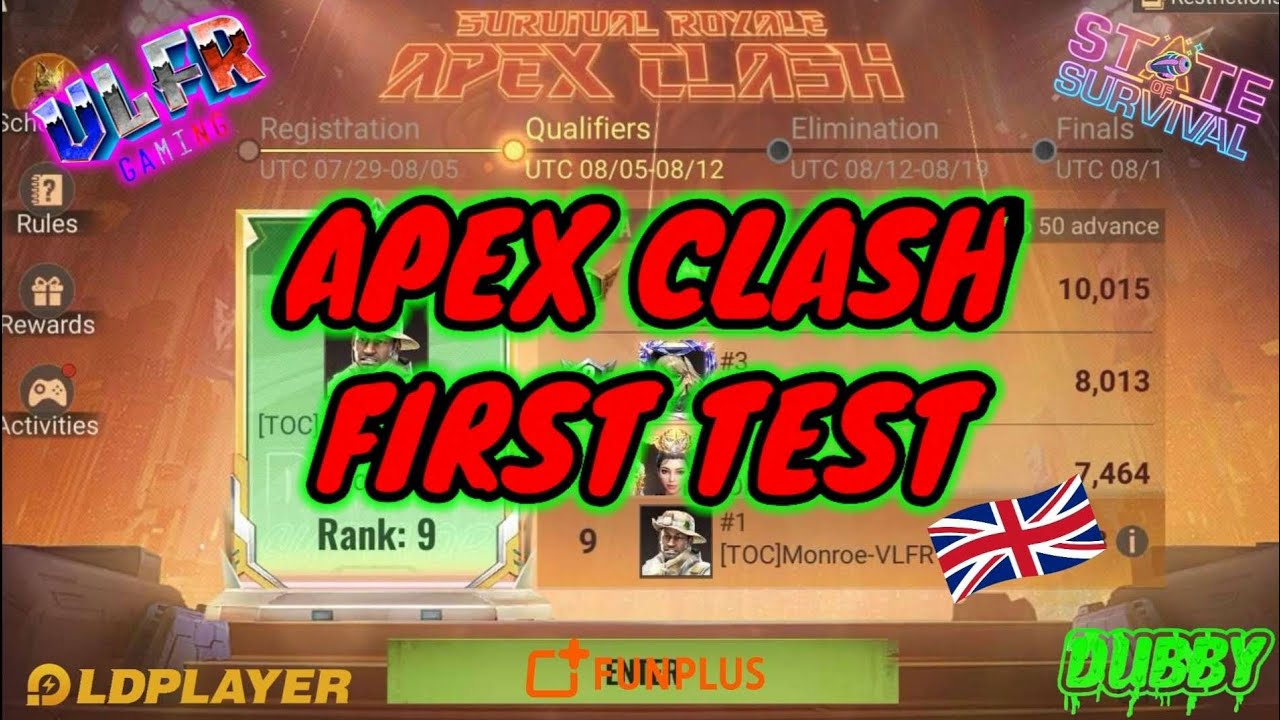 State Of Survival - Apex Clash First Test