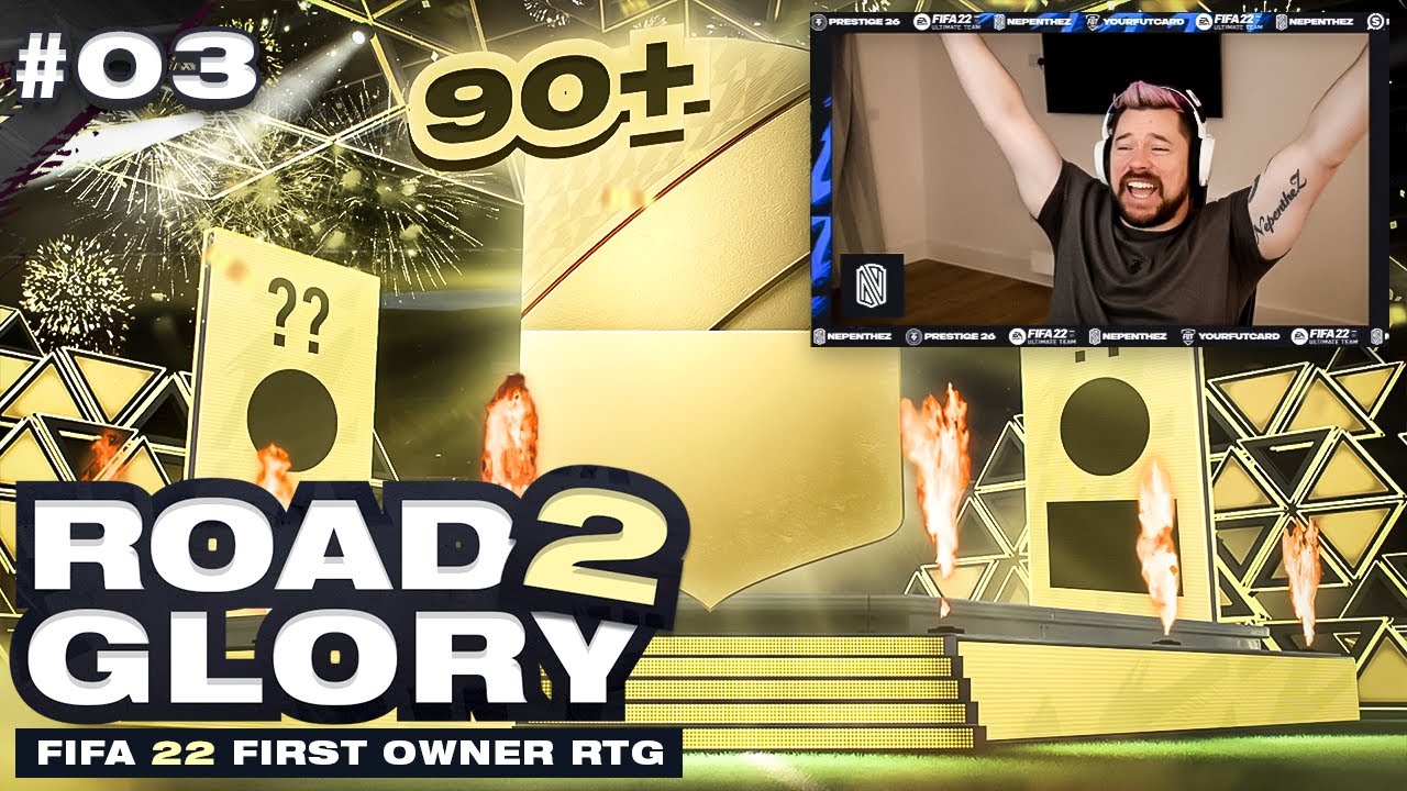 MY FIRST INSANE 90+ PLAYER PACKED!! #FIFA22 First Owner Road To Glory! #03 Ultimate Team