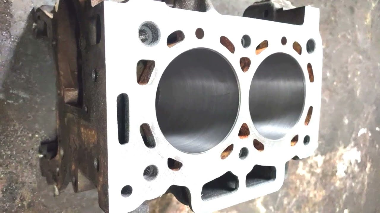 Tata Ace EX2 Engine block boring and liner fitting kora, part,1,,,,