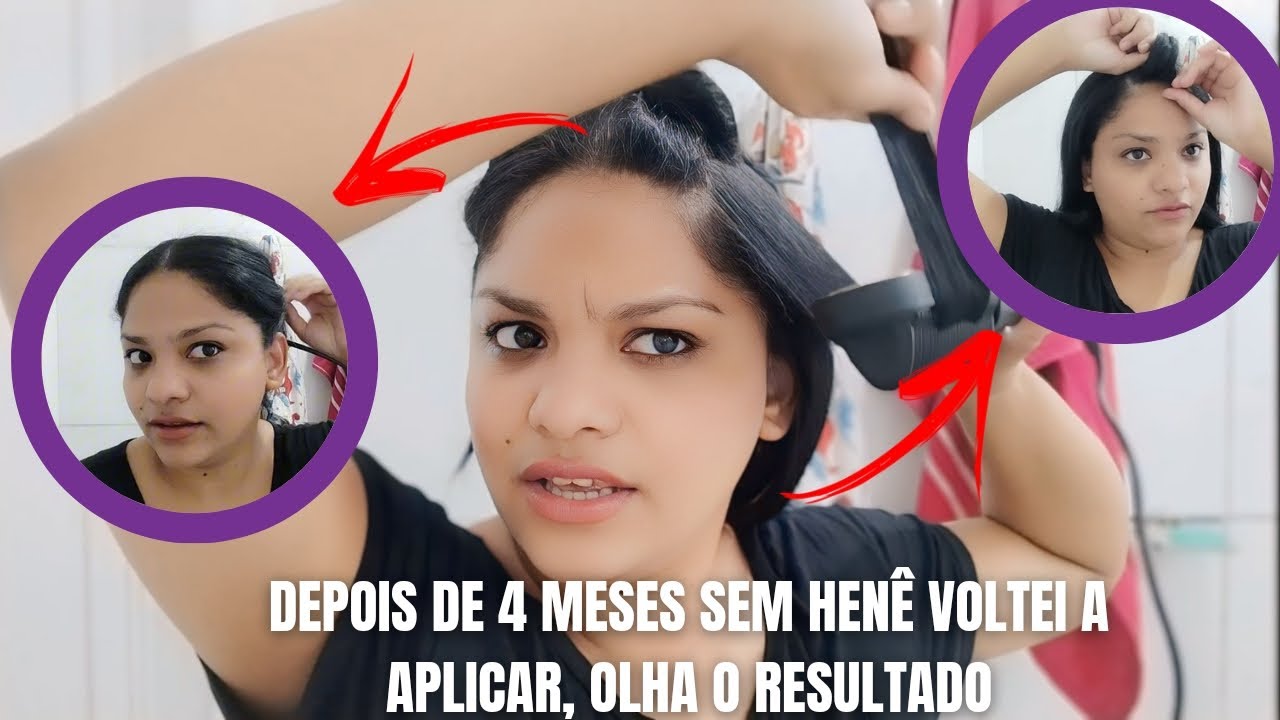 RESULTADO DEPOIS DE 4 MESES SEM APLICAR HENÊ NO MEU CABELO